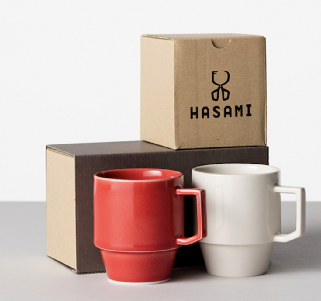 Cốc sứ tráng men Hasami 300ml