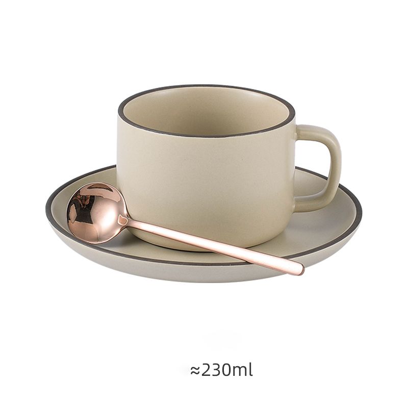 Cốc gốm sứ phủ men 250ml