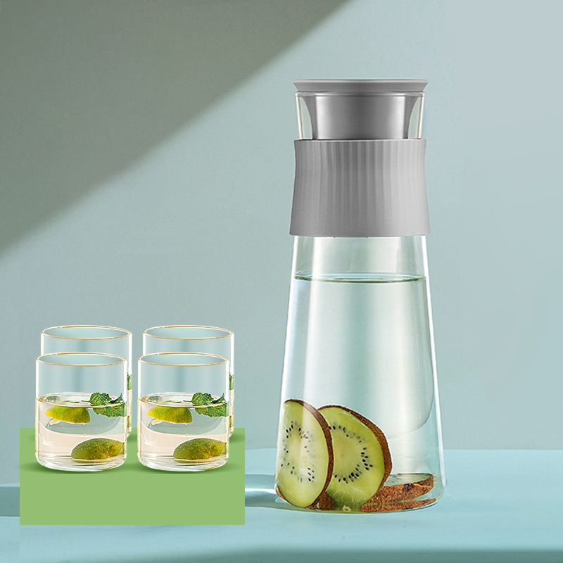 Bình nước thuỷ tinh chịu nhiệt 1200ml