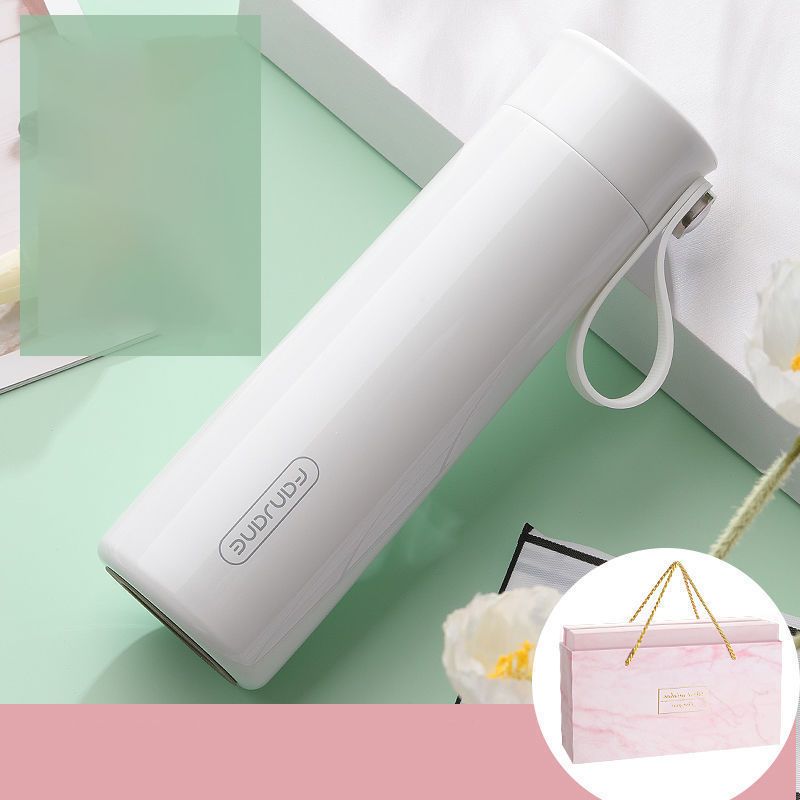 Bình giữ nhiệt thép không gỉ 316,  thân nhựa PP, nắp cảm ứng 400ml