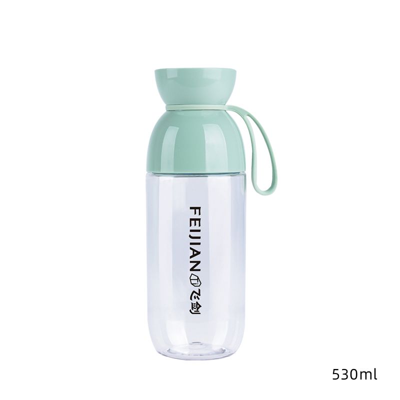 Bình nhựa, chi tiết titanium 530ml