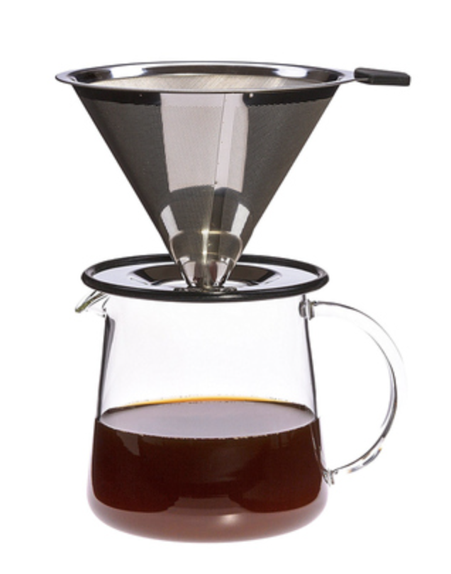 Bộ phễu lọc cafe kèm bình chứa 500ml Hãng TRENDGLAS JENA