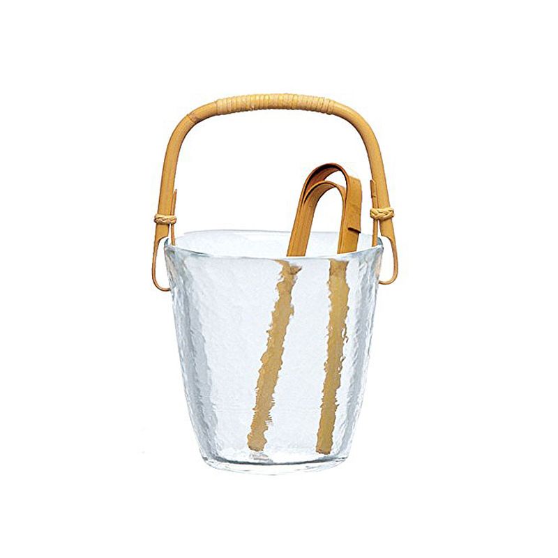 Xô đá thuỷ tinh, chi tiết gỗ Hãng Toyo Sasaki