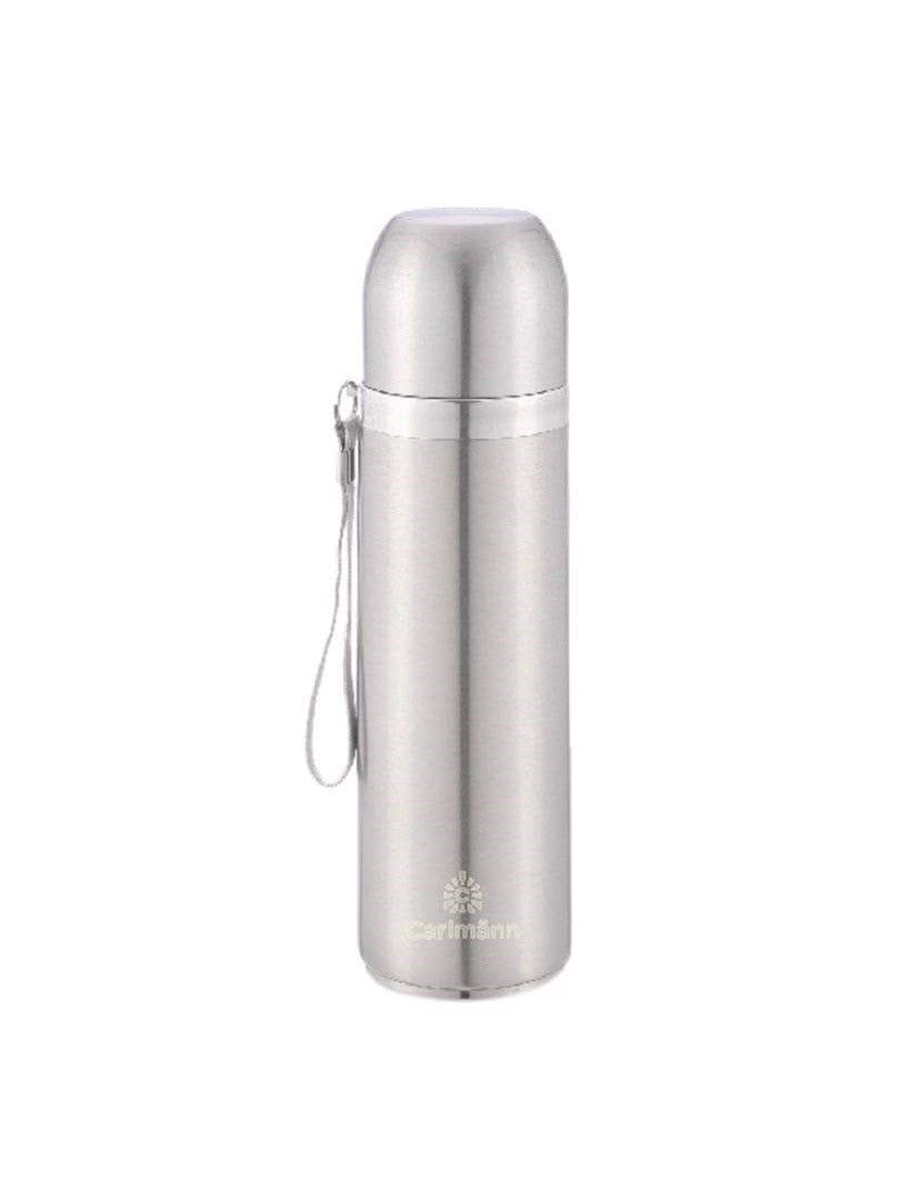 Bình Giữ Nhiêt Nóng Lạnh Carlmann Màu Inox 500ml