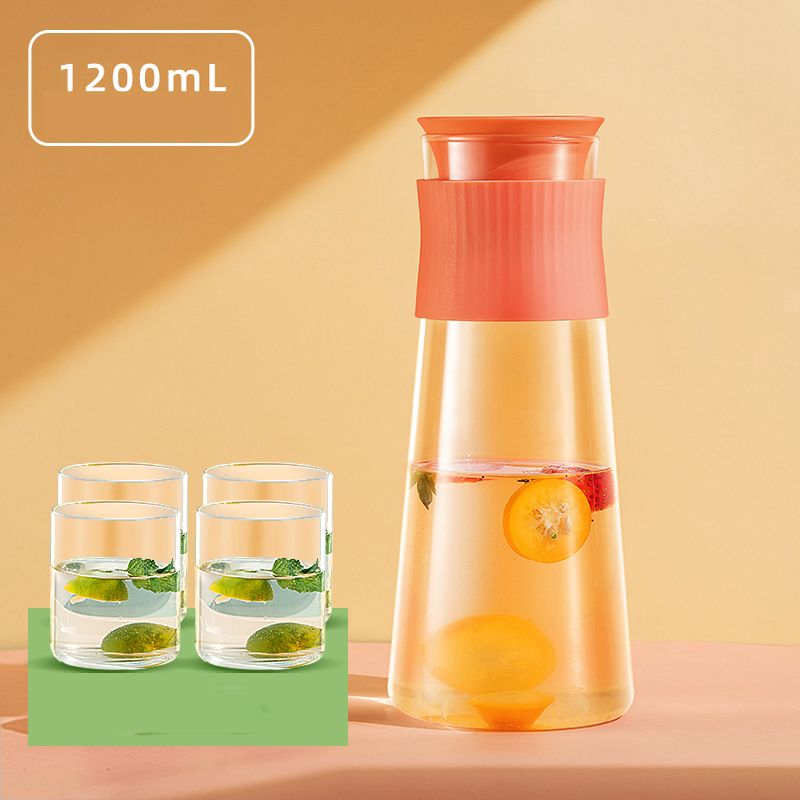 Bình nước thuỷ tinh chịu nhiệt 1200ml