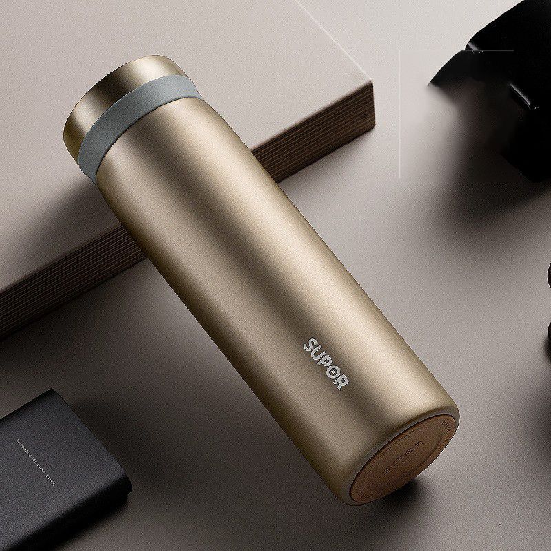 Bình giữ nhiệt thép không gỉ 316, nắp cảm ứng 380ml