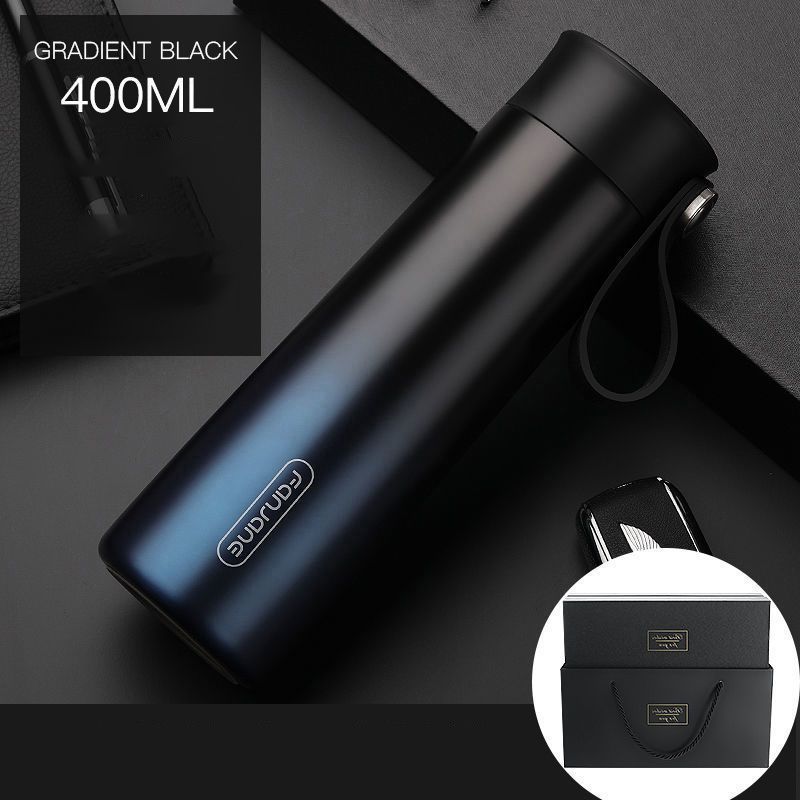 Bình giữ nhiệt thép không gỉ 316,  thân nhựa PP, nắp cảm ứng 400ml