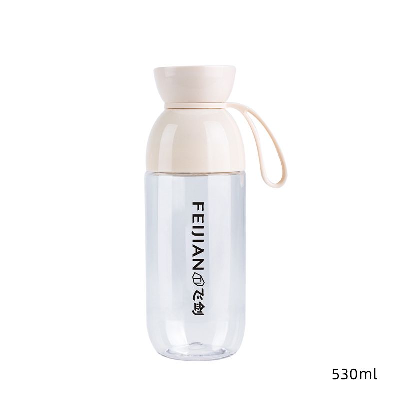 Bình nhựa, chi tiết titanium 530ml