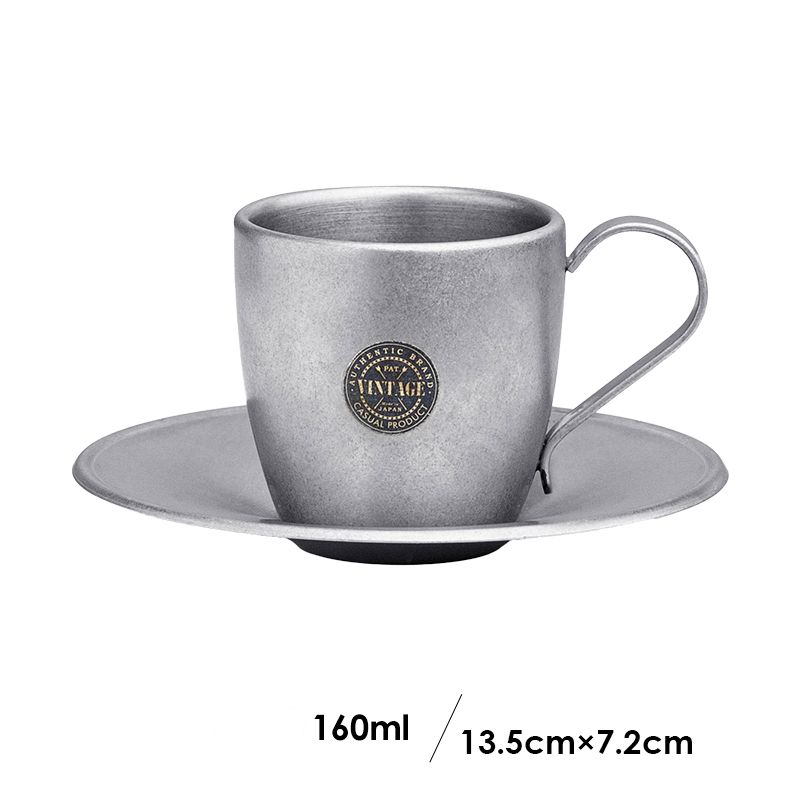 Tách cafe thép không gỉ  18/8 100ml Hãng Aoyoshi